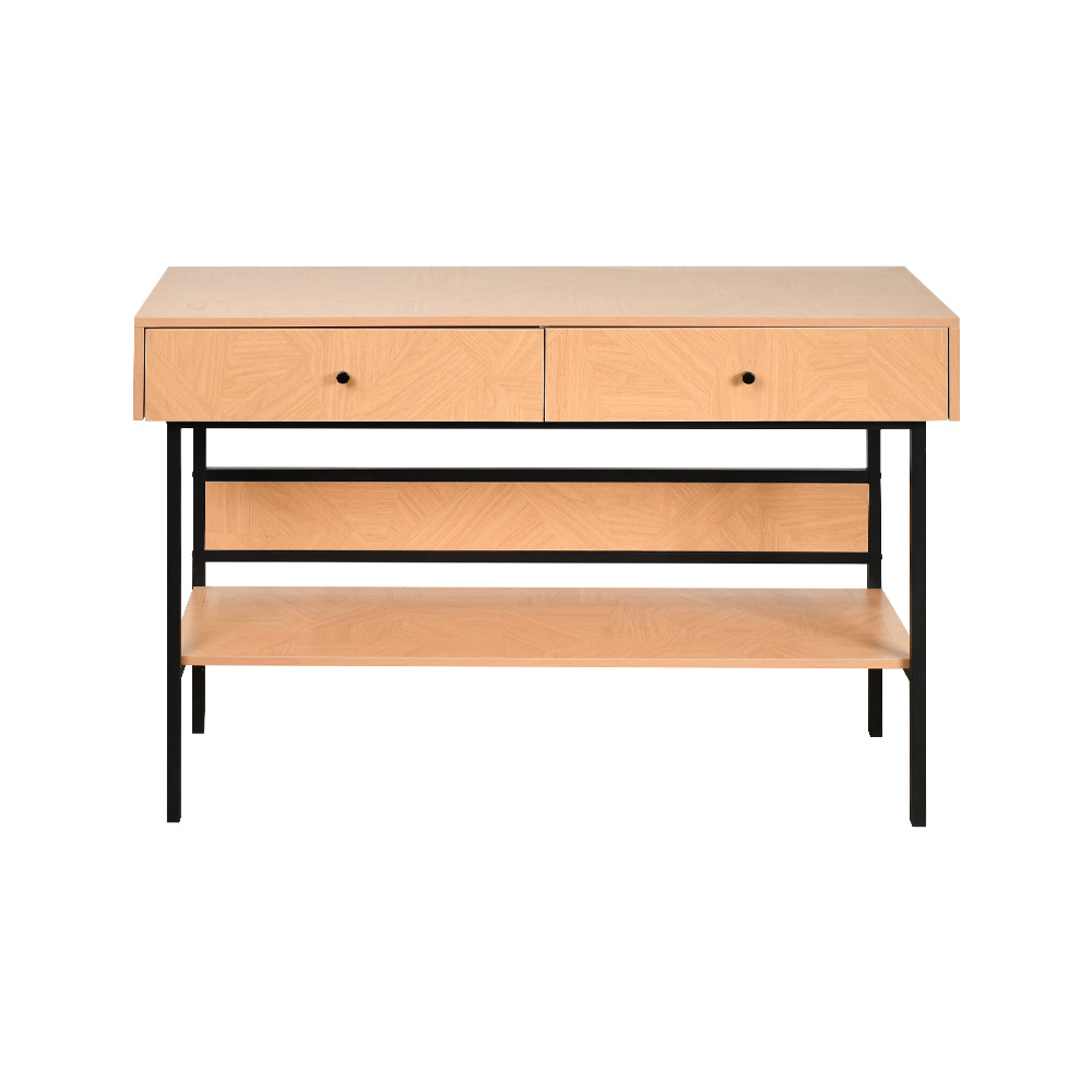 مدخل استقبال عصري خشب بأدراج ورف تخزين عملي