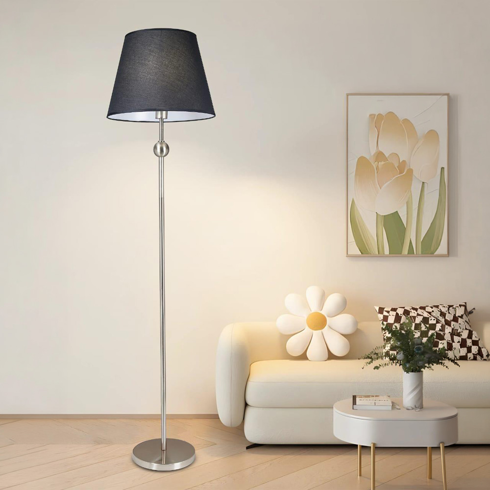 أباجورة أرضية استاند معدني تصميم عصري