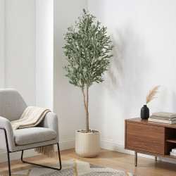 مركن شجر صناعي بتصميم طبيعي 220 سم