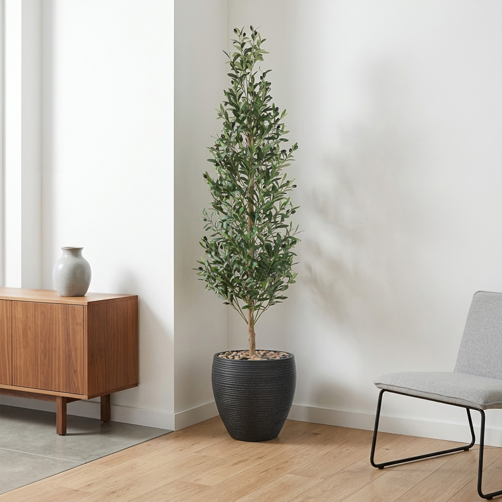 مركن شجر ديكور بتصميم طبيعي 190 سم