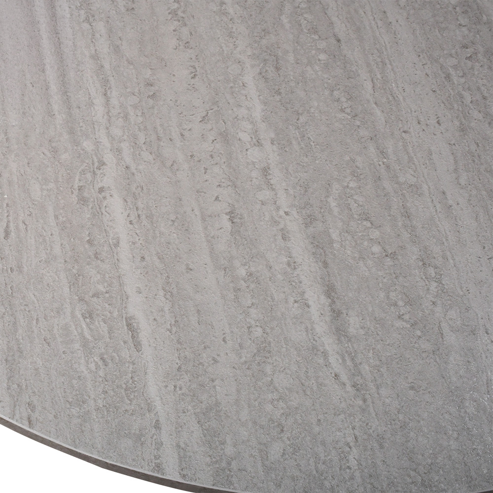 طقم طاولات خدمة 5 قطع خشبي بيج