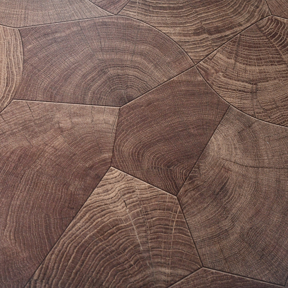 طاولة خدمة مفردة خشب تصميم عملي بني