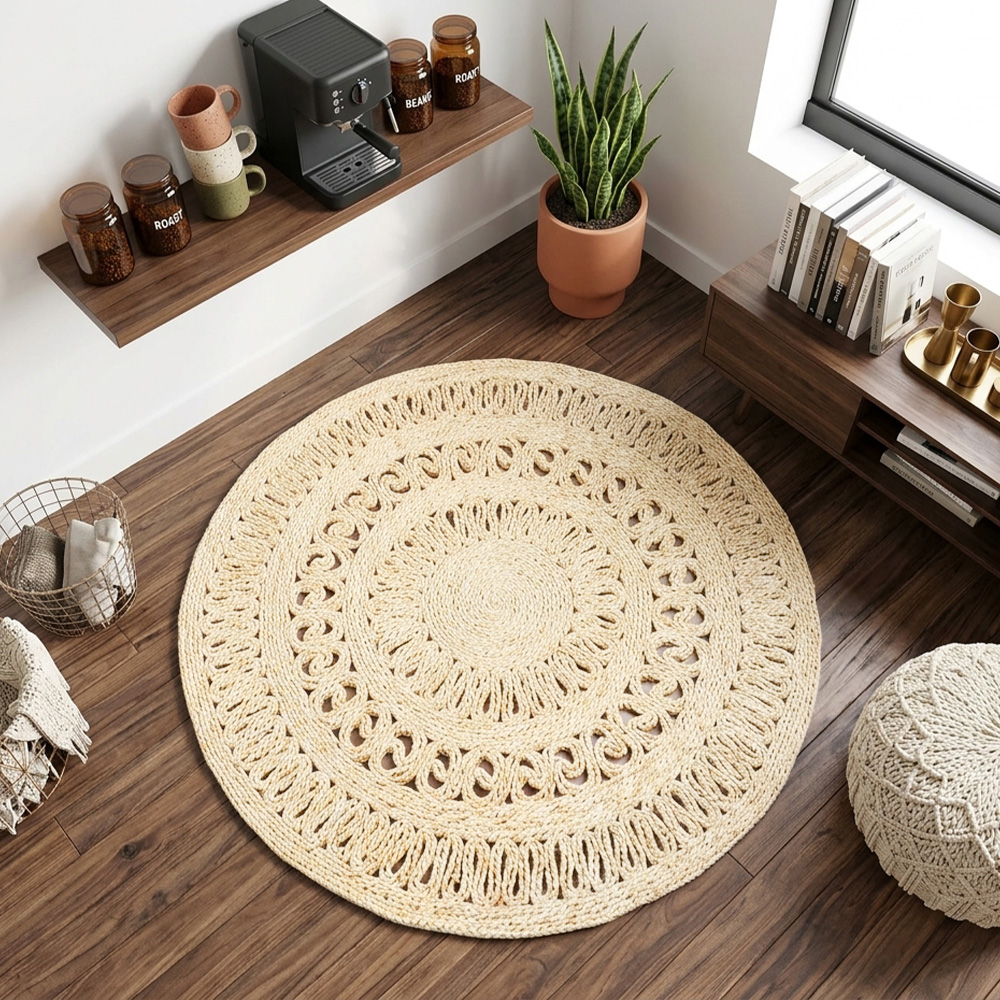 سجادة خوص مضفرة - 150 سم