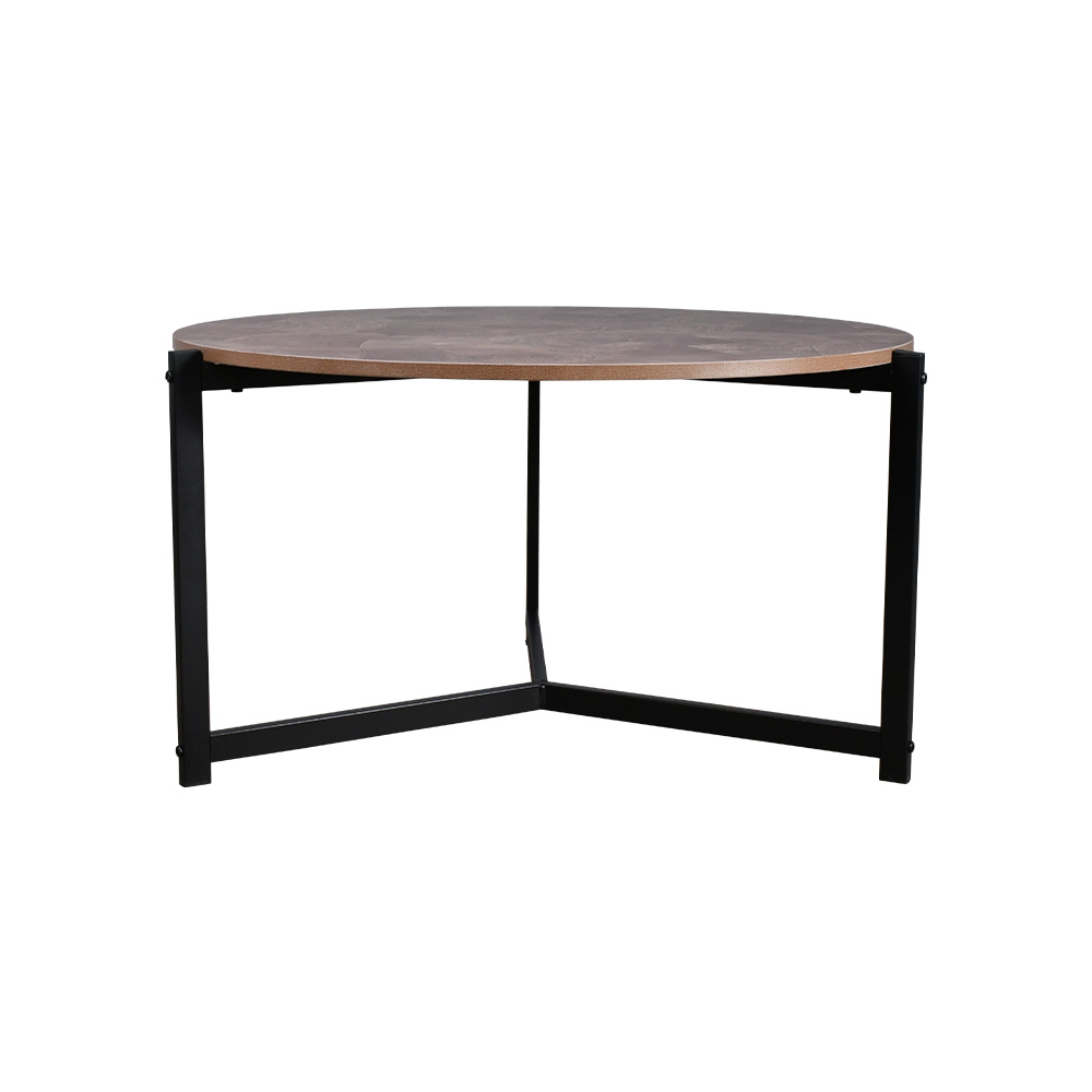 طاولة خدمة مفردة خشب تصميم عملي بني