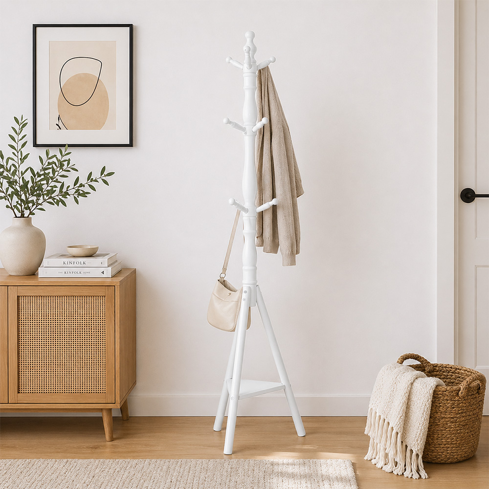 علاقة ملابس خشب 195سم