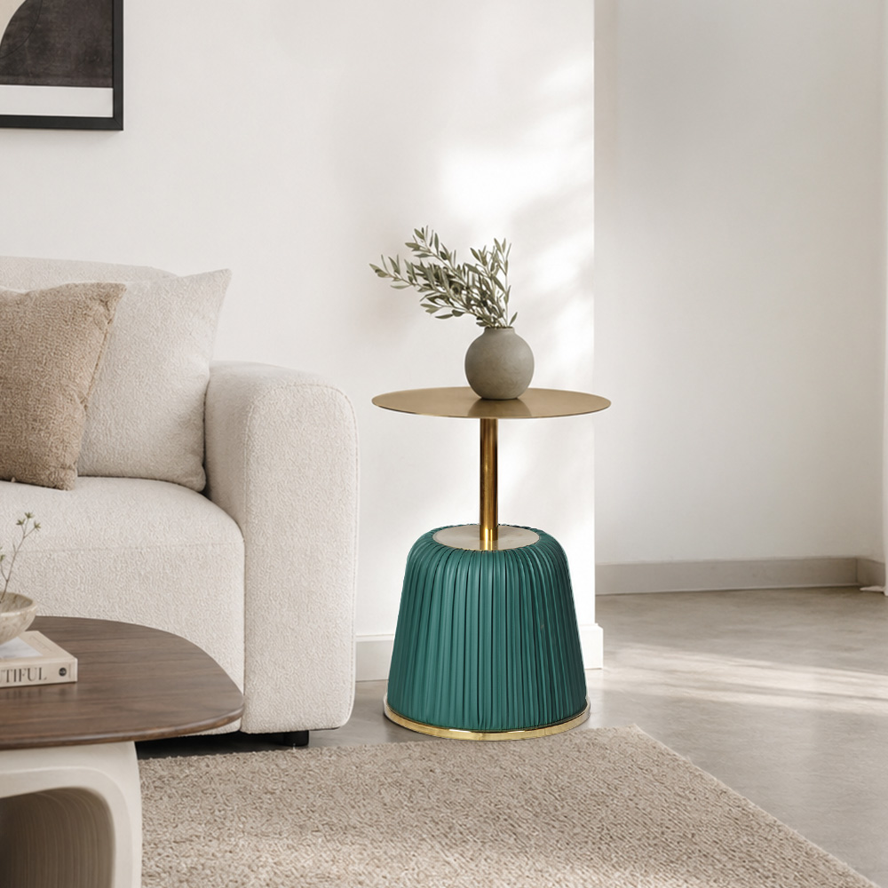 طاولة خدمة مفردة معدن تصميم عصري