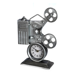 ساعة ديكور على شكل كاميرا سينما