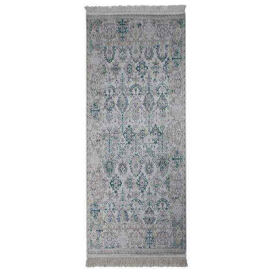 سجادة ممرات مطبوعة ناعمة بتصميم شرقي - 100×300 سم