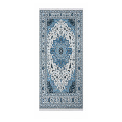 سجادة ممرات مطبوعة ناعمة بتصميم شرقي - 100×300 سم
