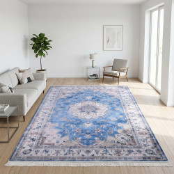 سجادة صالة مطبوعة ناعمة بتصميم شرقي - 200×300 سم