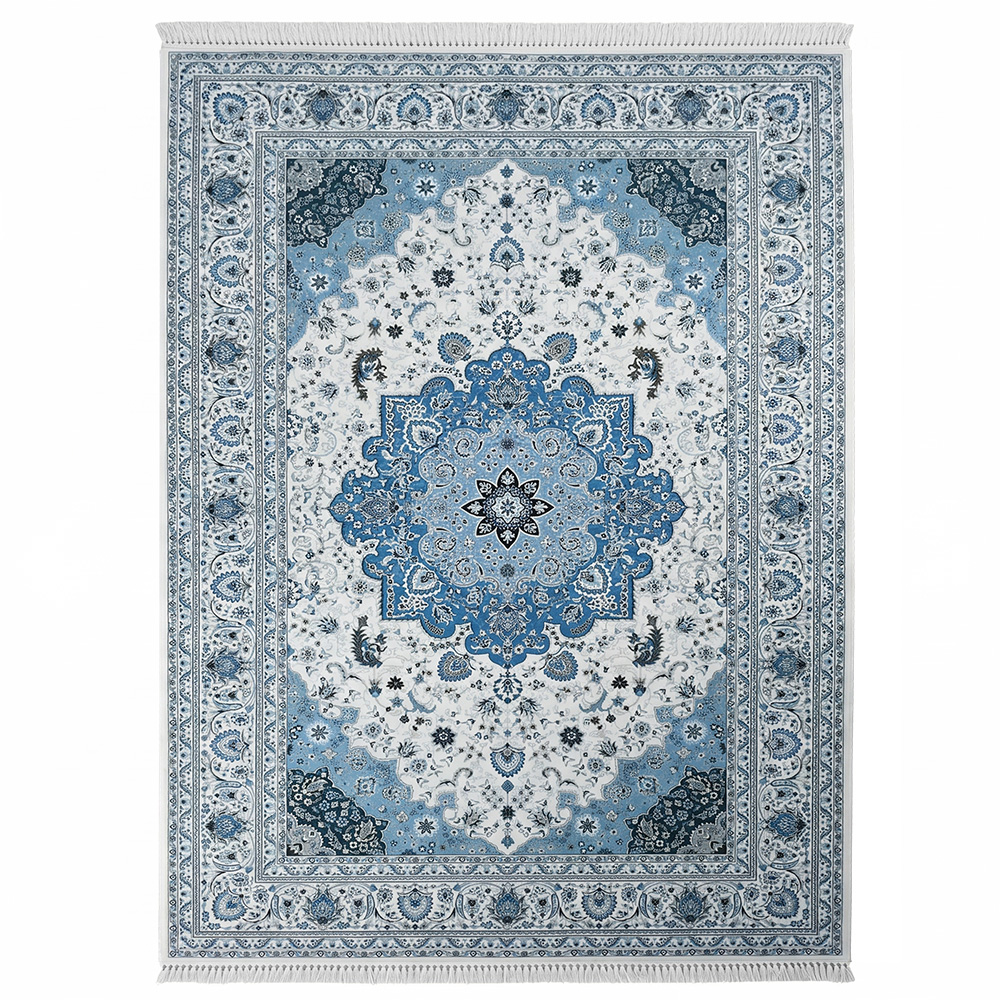 سجادة صالة مطبوعة ناعمة بتصميم شرقي - 200×300 سم سجادة صالة مطبوعة ناعمة بتصميم شرقي - 200×300 سم