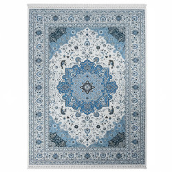 سجادة صالة مطبوعة ناعمة بتصميم شرقي - 200×300 سم سجادة صالة مطبوعة ناعمة بتصميم شرقي - 200×300 سم