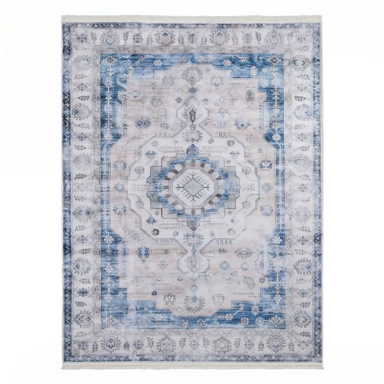 سجادة صالة مطبوعة ناعمة بتصميم شرقي - 200×300 سم سجادة صالة مطبوعة ناعمة بتصميم شرقي - 200×300 سم