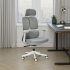 كرسي مكتب دوار مودرن رمادي