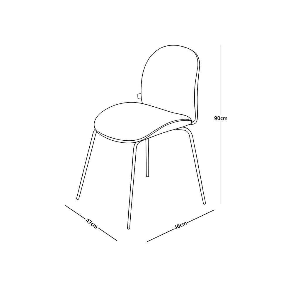 كرسي طاولة طعام مخمل تصميم عصري وردي