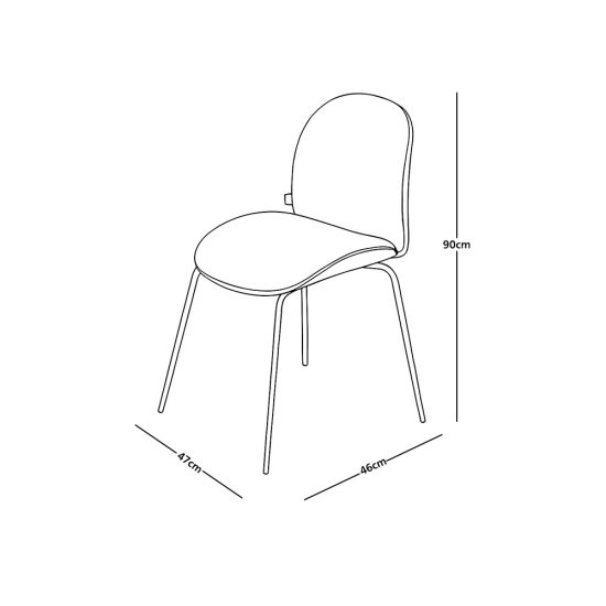 كرسي طاولة طعام مخمل تصميم عصري وردي كرسي طاولة طعام مخمل تصميم عصري وردي