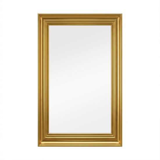 مرآة حائط اطار ذهبي 60×90 سم مرآة حائط اطار ذهبي 60×90 سم