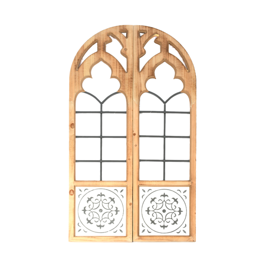 ديكور مرآة حائط اطار خشب 70×120 سم ديكور مرآة حائط اطار خشب 70×120 سم