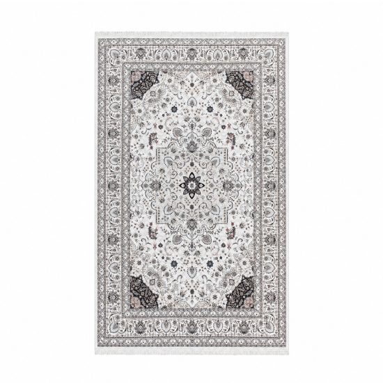 سجادة مطبوعة ناعمة بتصميم شرقي - 80×150سم سجادة مطبوعة ناعمة بتصميم شرقي - 80×150سم