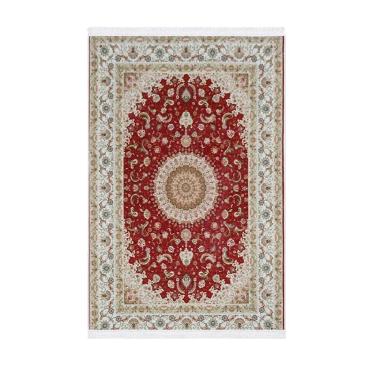 سجادة مطبوعة ناعمة بتصميم شرقي - 80×150سم سجادة مطبوعة ناعمة بتصميم شرقي - 80×150سم