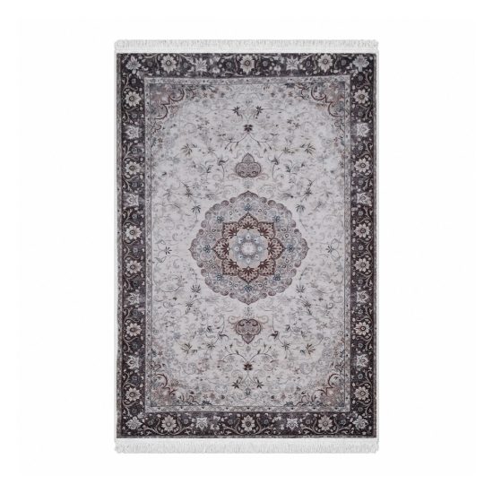 سجادة مطبوعة ناعمة بتصميم شرقي - 80×150سم سجادة مطبوعة ناعمة بتصميم شرقي - 80×150سم