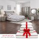 بكج غرفة نوم متكامل 7 قطع مع مرتبة ومفرش و2 مخدة بكج غرفة نوم متكامل 7 قطع مع مرتبة ومفرش و2 مخدة