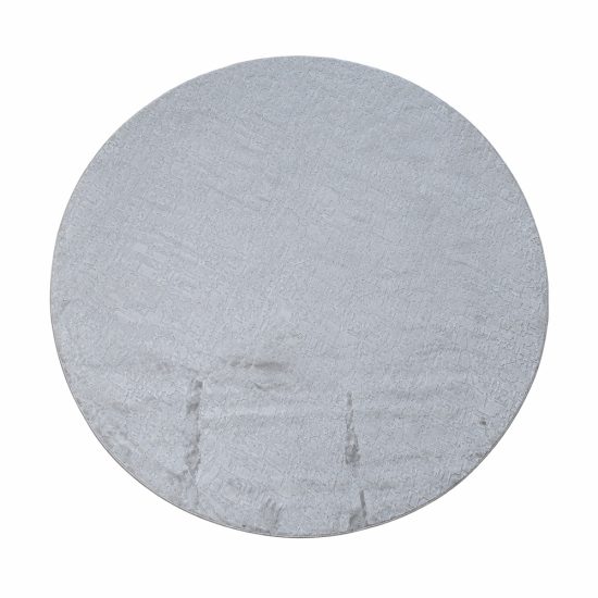 سجادة دائري محفورة عصرية - نقش بارز 200×200 سم