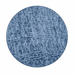 سجادة دائرية محفورة فخمة 200×200 سم لون أزرق سجادة دائرية محفورة فخمة 200×200 سم لون أزرق