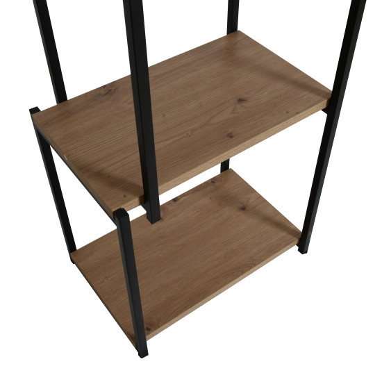 استاند رفوف خشب هيكل معدني