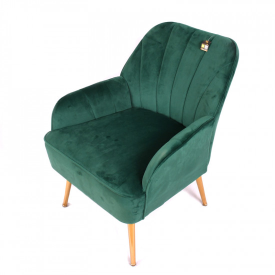 كرسي راحتي مخمل اخضر كرسي راحتي مخمل اخضر