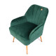 كرسي راحتي مخمل اخضر كرسي راحتي مخمل اخضر