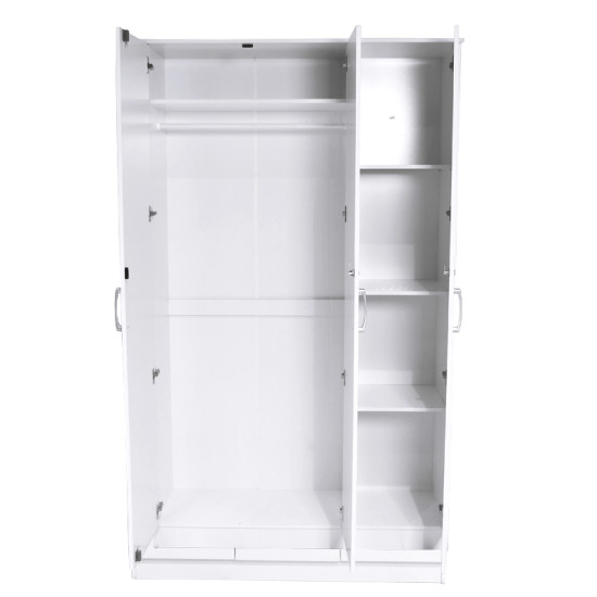 دولاب ماليزي  3 باب خشب ابيض 