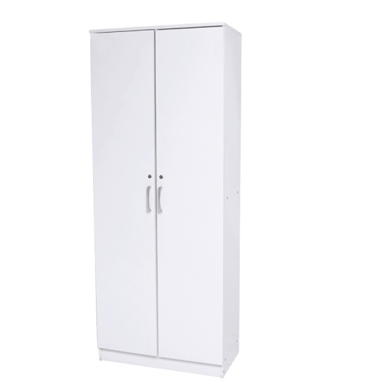 دولاب ماليزي  2 باب خشب ابيض 