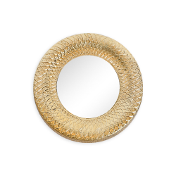 مرآة حائط اطار نحاسي مرآة حائط اطار نحاسي