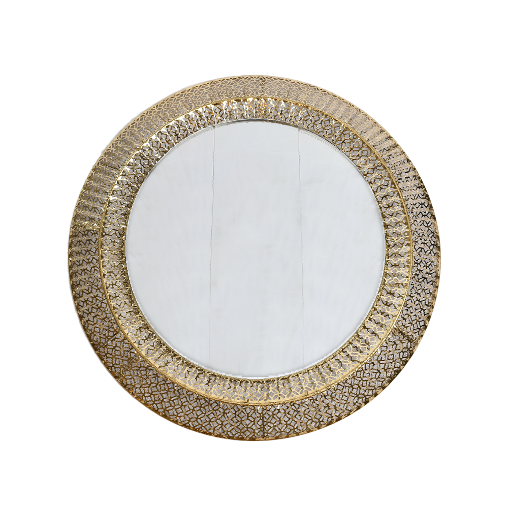 مرآة حائط اطار نحاسي مرآة حائط اطار نحاسي