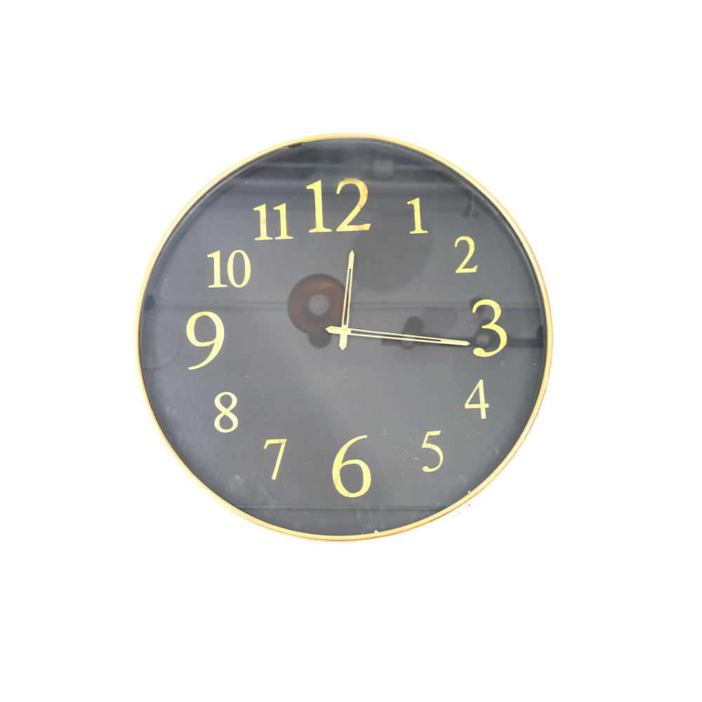ساعة حائط معدنية 60 سم
