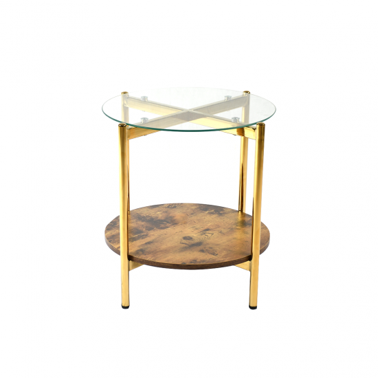 طقم طاولات 5 قطع زجاج