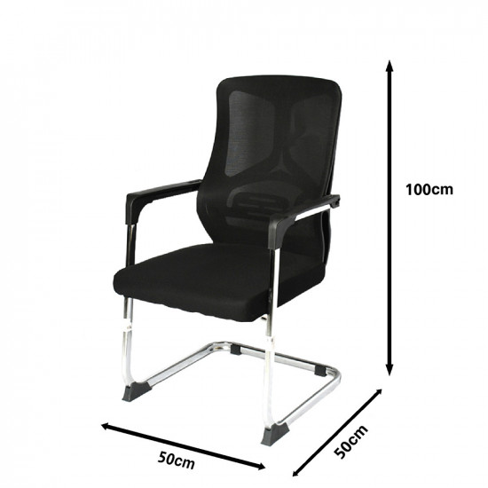 كرسي مكتب ثابت أسود كرسي مكتب ثابت أسود