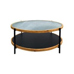 طاولة قهوة زجاج