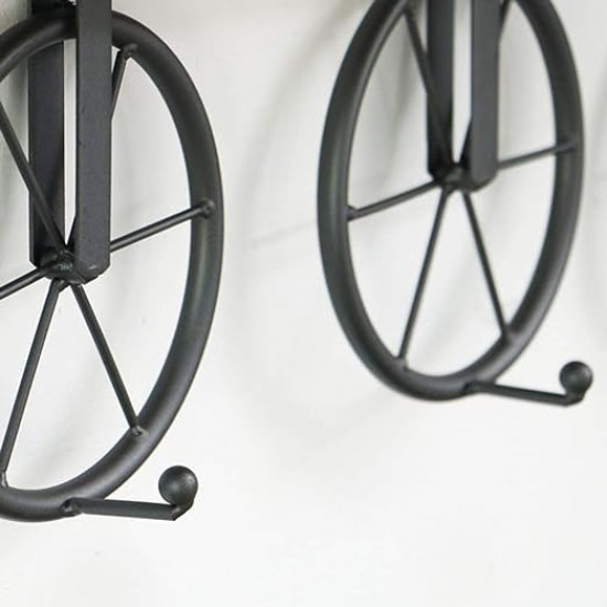 رف علاقي ديكور عجلة