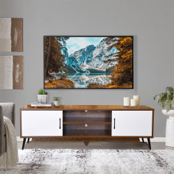 وحدة تلفزيون من الخشب 160سم