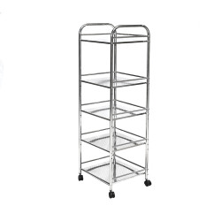 وحدة رفوف 5 أدوار استيل