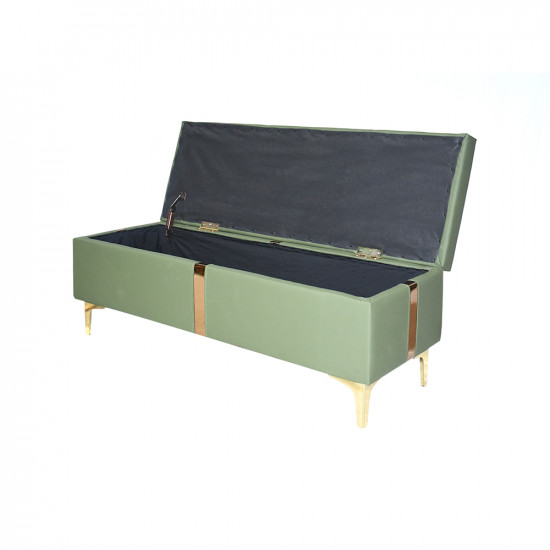 صندوق سجاد اخضر 118 × 40 سم صندوق سجاد اخضر 118 × 40 سم