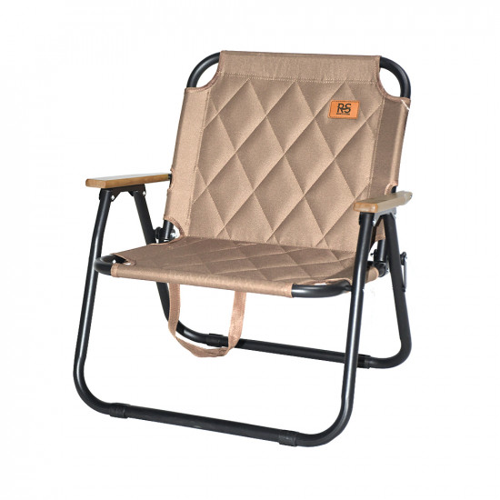 كرسي رحلات من القماش والمعدن لون كوفي كرسي رحلات من القماش والمعدن لون كوفي