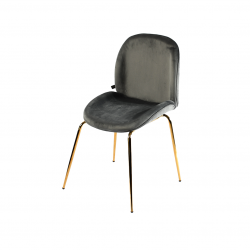 كرسي طاولة طعام مخمل مفرد كرسي طاولة طعام مخمل مفرد