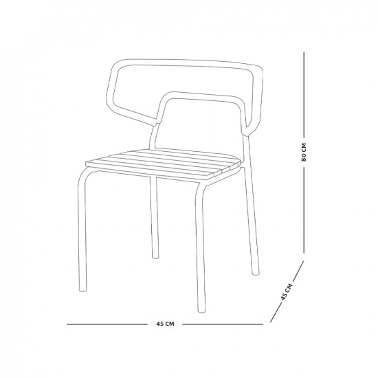 كرسي خارجي مفرد كرسي خارجي مفرد