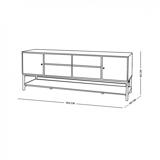 وحدة تلفزيون بيج 160 سم وحدة تلفزيون بيج 160 سم