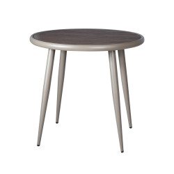 طاولة خدمة مفردة سطح بلاستيك / هيكل معدن