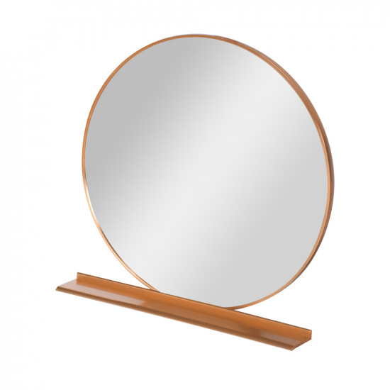 مرآة حائط بإطار معدن