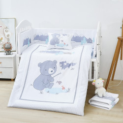 مفرش أطفال 5 قطع حواجز